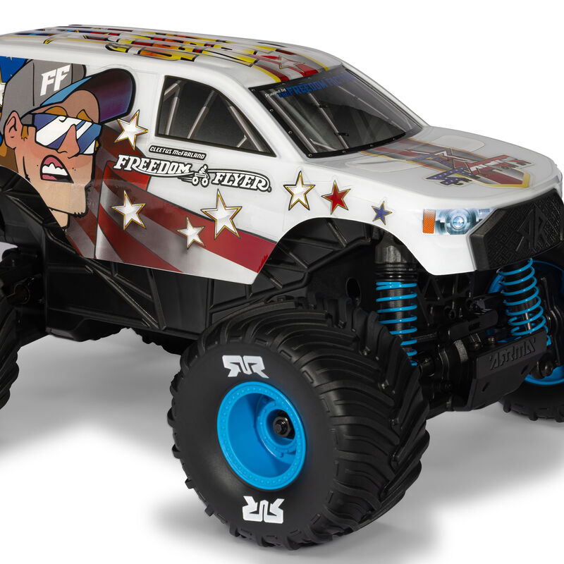 ** PRE-ORDER ** ARRMA FREEDOM FLYER GROM 1/16 4WD RTR - White (Battery & Charger Included)