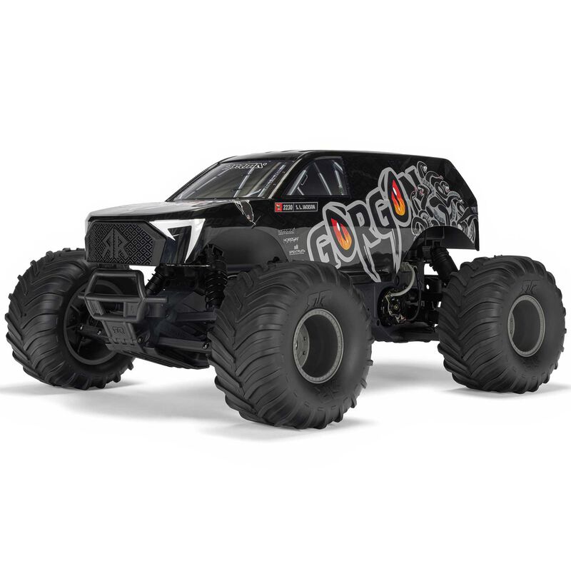 Arrma 1/10 GORGON 2wd Monster Truck RTA Kit - Gun Metal