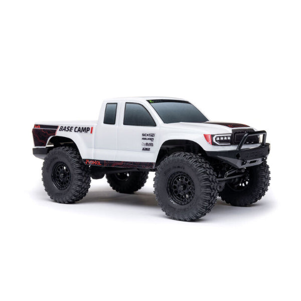 Axial 1/24 SCX24 Base Camp 4WD Rock Crawler Brushed RTR with Battery & Charger