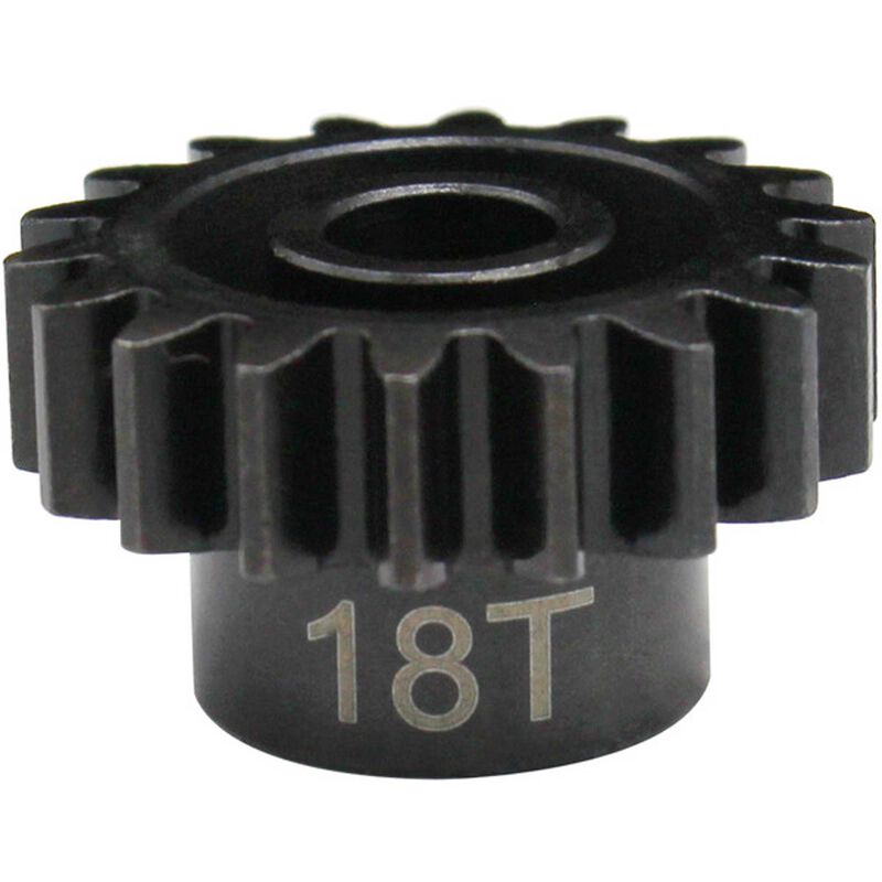 Hot Racing NSG18M15 18T Mod 1.5 Hardened Steel Pinion Gear 8mm Bore