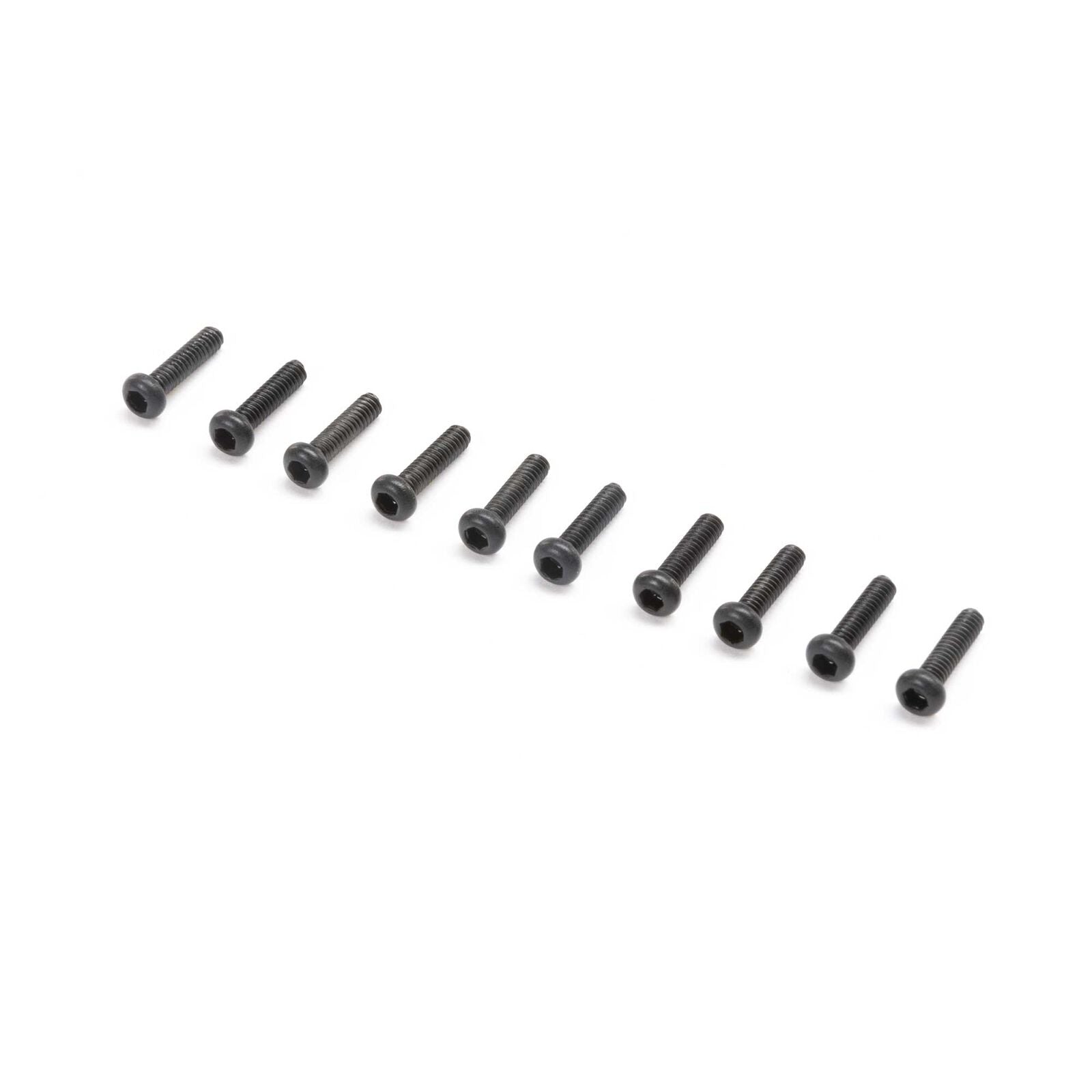 Losi Button Head Screws, M2x8mm (10)