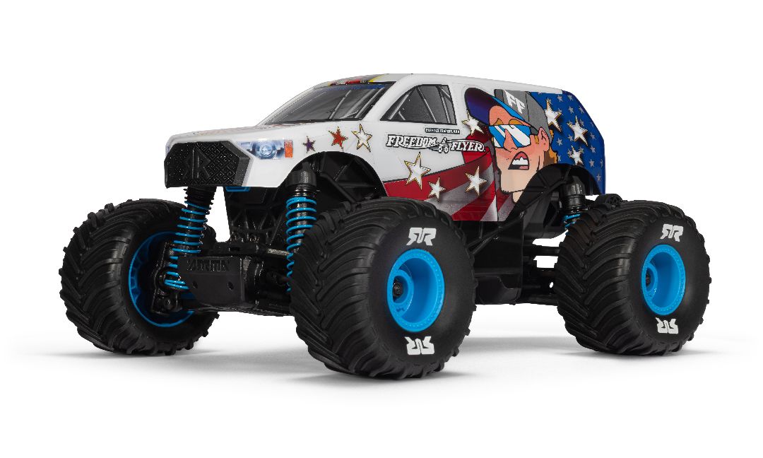 ** PRE-ORDER ** ARRMA FREEDOM FLYER GROM 1/16 4WD RTR - White (Battery & Charger Included)