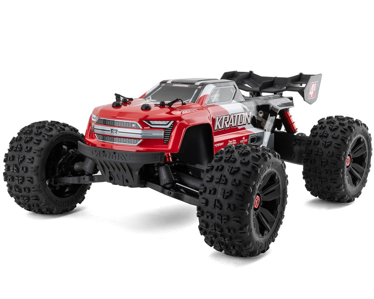 Arrma Kraton 4S V2 BLX RTR 1/10 4WD Brushless Monster Truck w/SLT3 2.4GHz Radio & Smart ESC