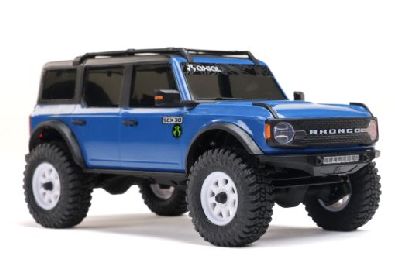 アキシャル　1/30 SCX30 FORD BRONCO Axial 1/30 SCX30 Ford Bronco 4X4 RTR Brushed Rock Crawler (Battery & C