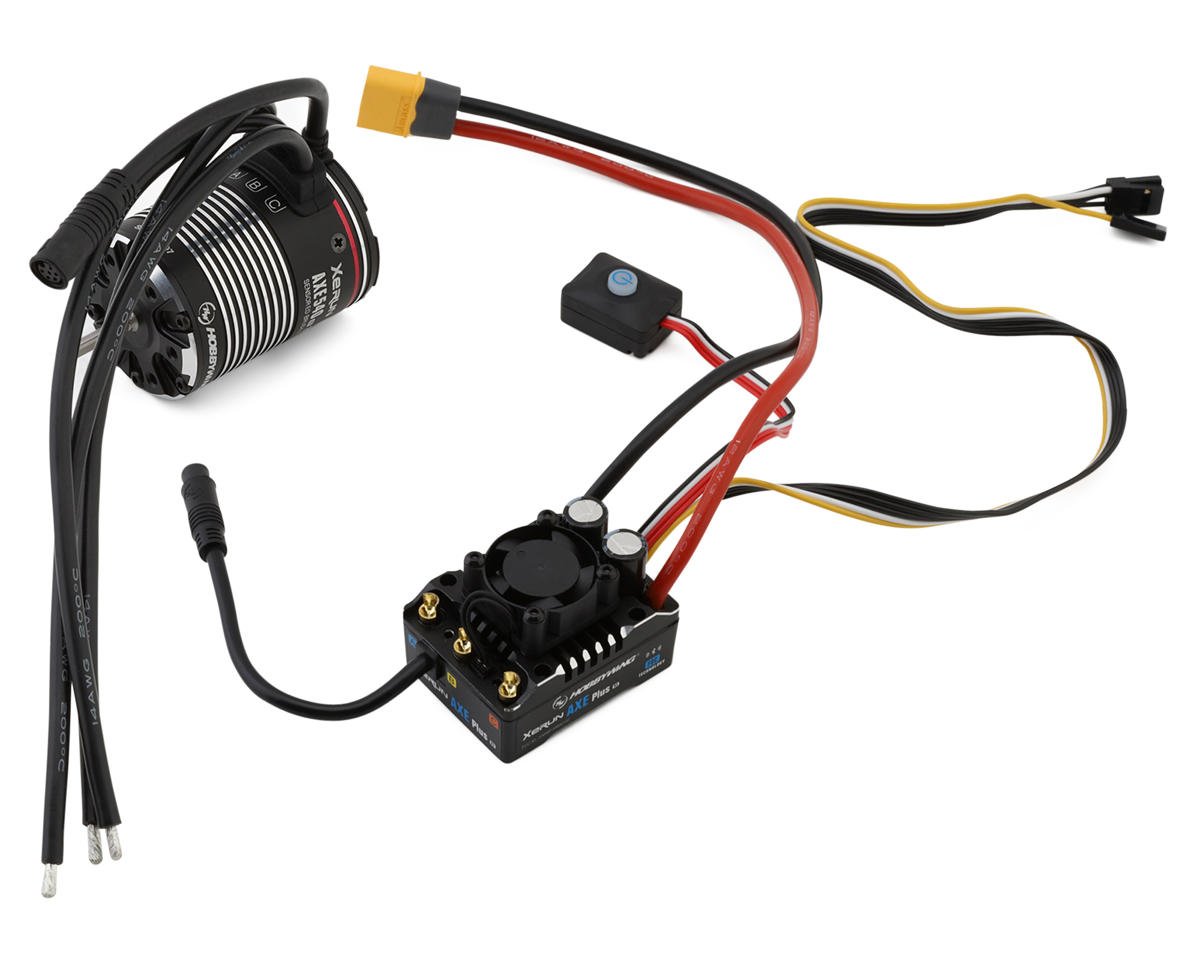 Hobbywing Xerun AXE Plus R3 Sensored Brushless Combo w/540L R2 Motor (