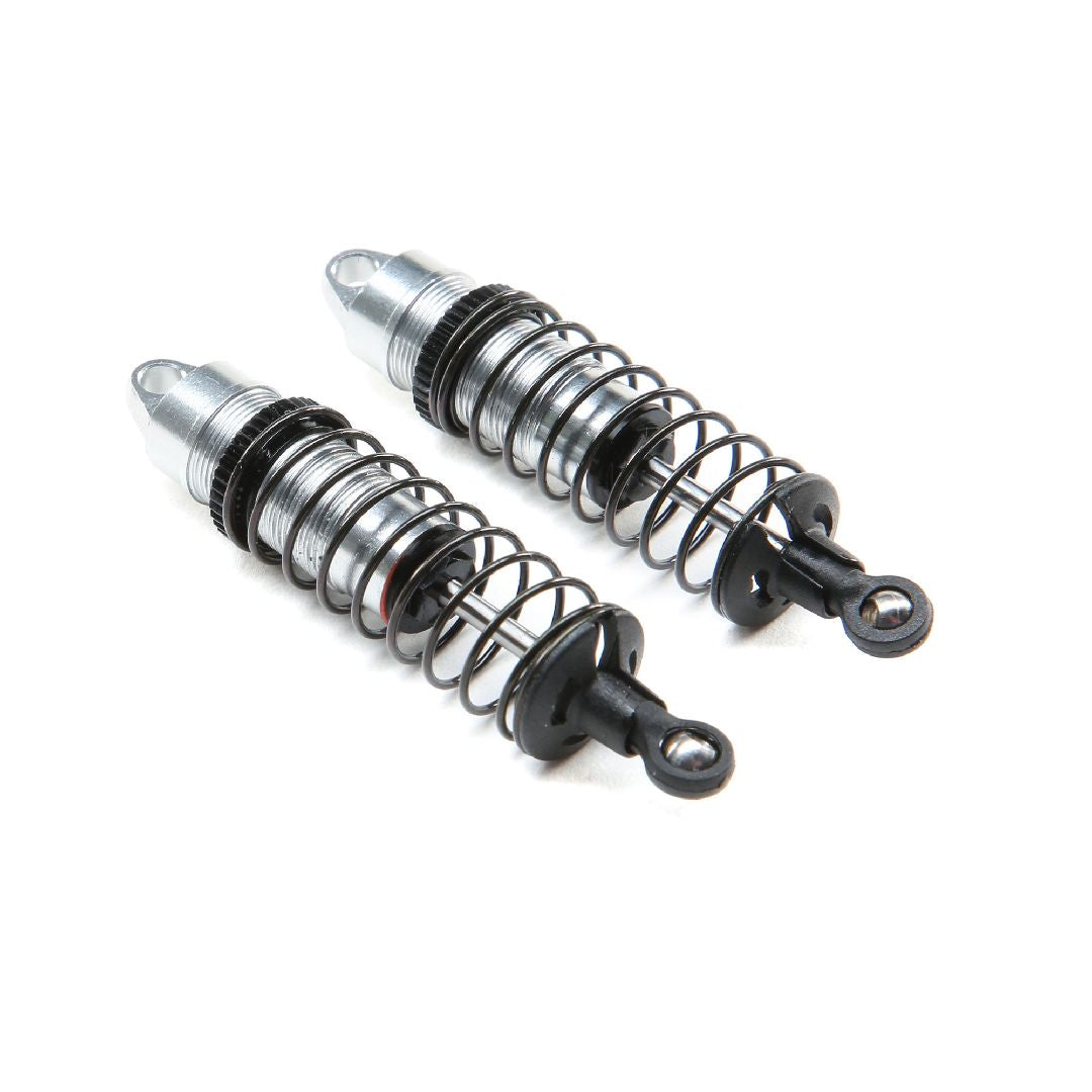 Losi Shock Assembly, Front, Aluminum, (2): Mini-T 2.0