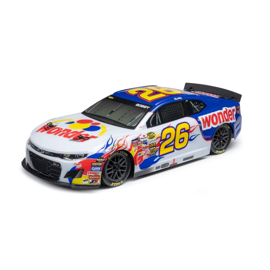 ** PRE-ORDER ** Losi 1/12 4WD NASCAR Ricky Bobby #26 Wonder Bread Chevrolet ZL1 RTR