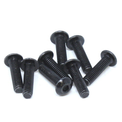 Redcat 4x16mm Button Head Hex Machine Thread Screws (8pcs)