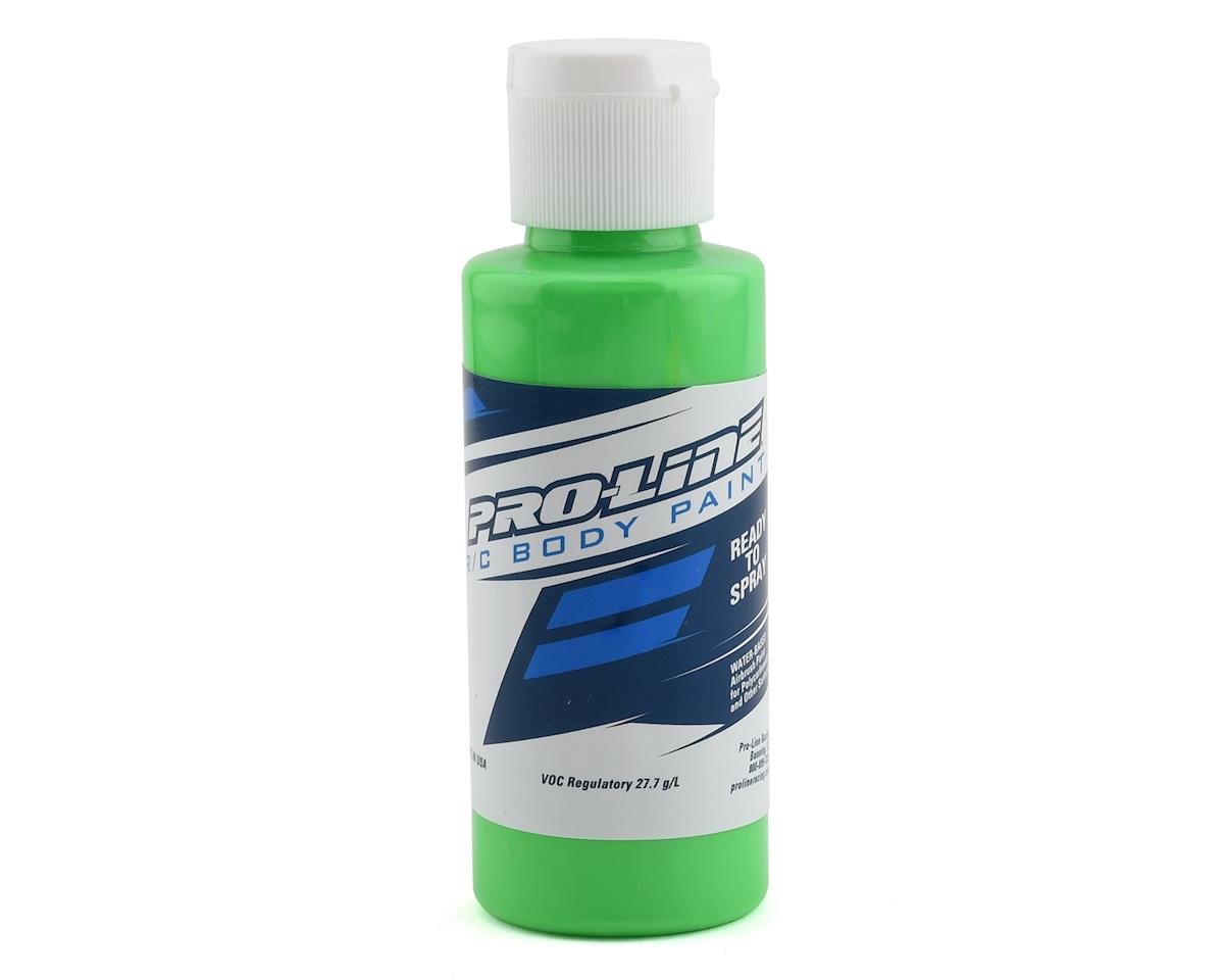 Pro-Line RC Body Airbrush Paint (Fluorescent Green) (2oz)