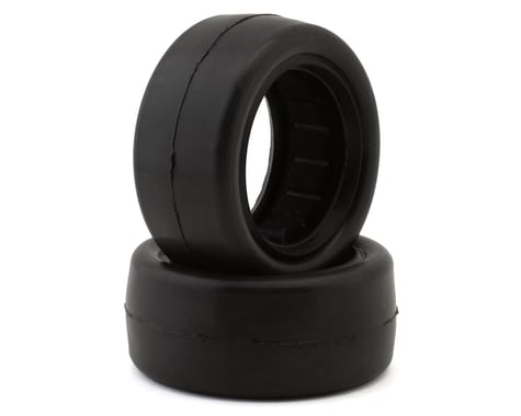 Raw Speed RC Slick 2.2" 1/10 2WD/4WD Front Buggy Tires (2) (Gumball (Pink)) w/Foam Inserts