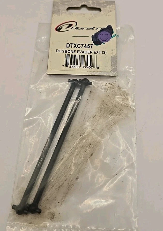 Duratrax DTXC7458 Dogbones (2) for Evader EXB
