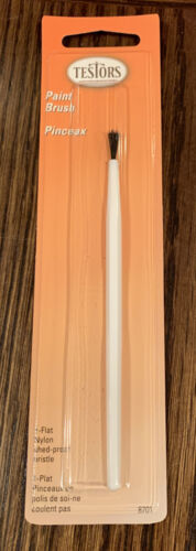 Testors #8701 Brush - Flat Tip