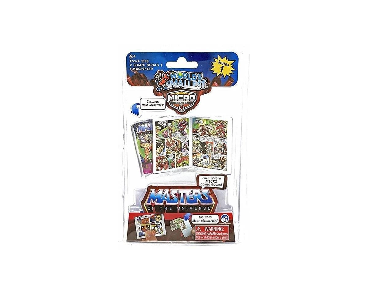 Super Impulse World’s Smallest Masters of the Universe Micro Comic Books