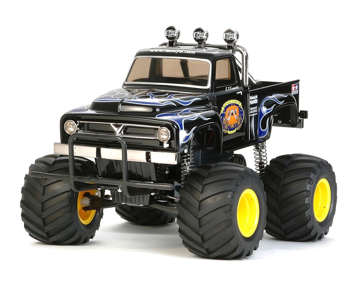 Tamiya Midnight Pumpkin 1/12 2WD Electric Monster Truck Kit (Black Edi