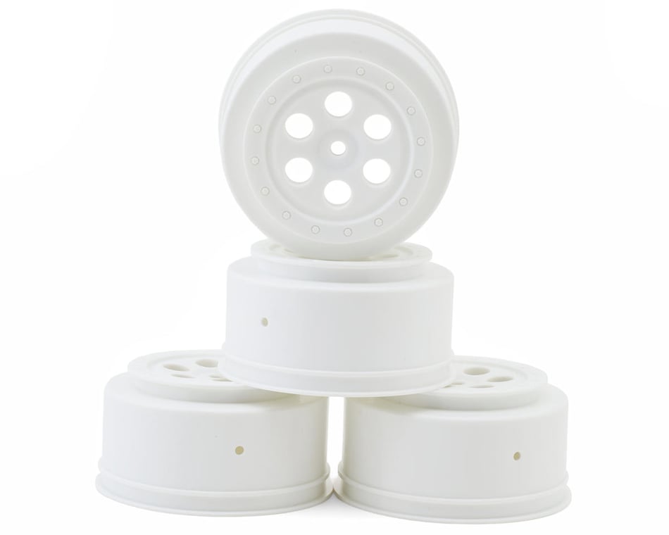 Tekno RC TR606 SCT Offset Short Course Wheels (White) (4) w/12mm Hex
