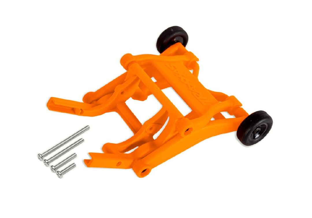 Traxxas Wheelie Bar, Assembled, Adjustable - Orange