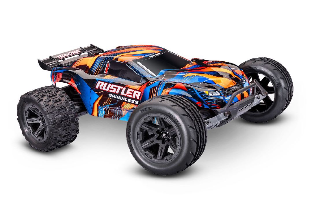 ** PRE-ORDER ** Traxxas 1/10 Rustler HD VX3 BL 2WD RTR