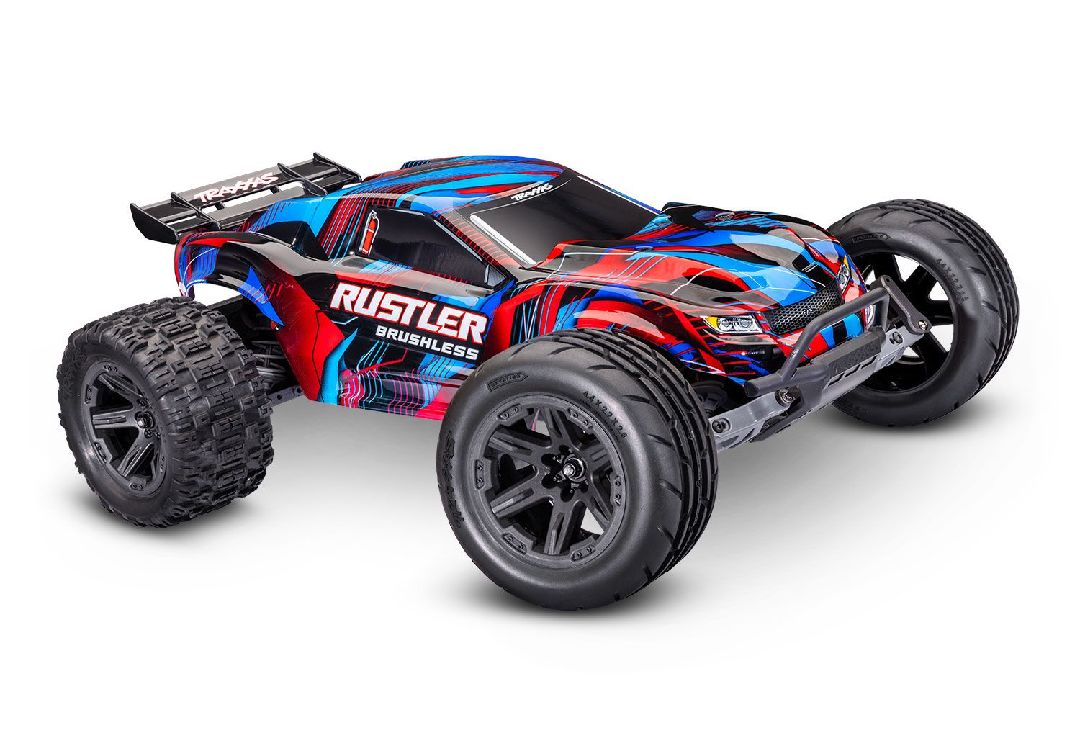 ** PRE-ORDER ** Traxxas 1/10 Rustler HD VX3 BL 2WD RTR