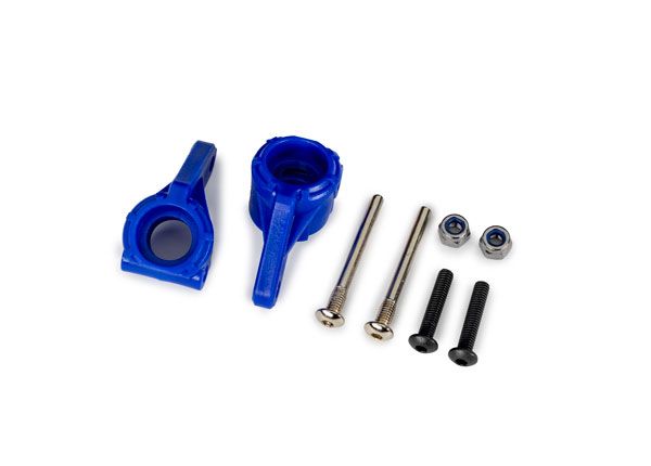 Traxxas Steering blocks, extreme HD, blue(2)(#9180/9181/9182)