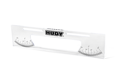 Hudy Upside Measure Plate for 1/10 Touring Cars