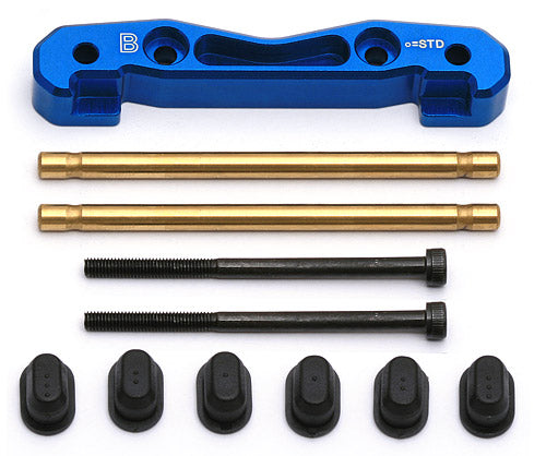 Team Associated RC8B Aluminum B-Plate, with pins