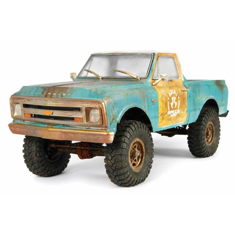 Axial 1967 Chevrolet C10 Body .04" Uncut, Clear: SCX10 AXIC1498