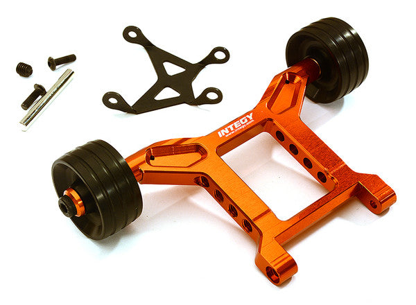 Integy Machined Wheelie Bar for Arrma 1/10 Granite 4X4 3S BLX (Orange)