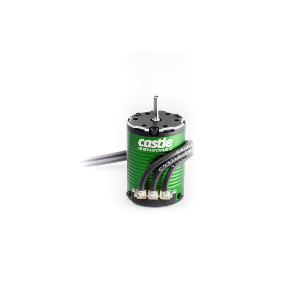 Castle 1/10 4-Pole Sensored Brushless Motor, 1406-4600Kv: 4mm Bullet