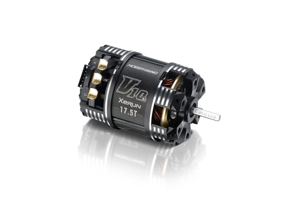 Hobbywing 30401117 XeRun V10 G3 6T Sensored Brushless Motor (5500kv)