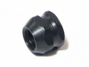 HPI Black Pilot Nut, 1/4 - 28 X 8.5mm,for the Firestorm 10T, and Savage X (1pcs)