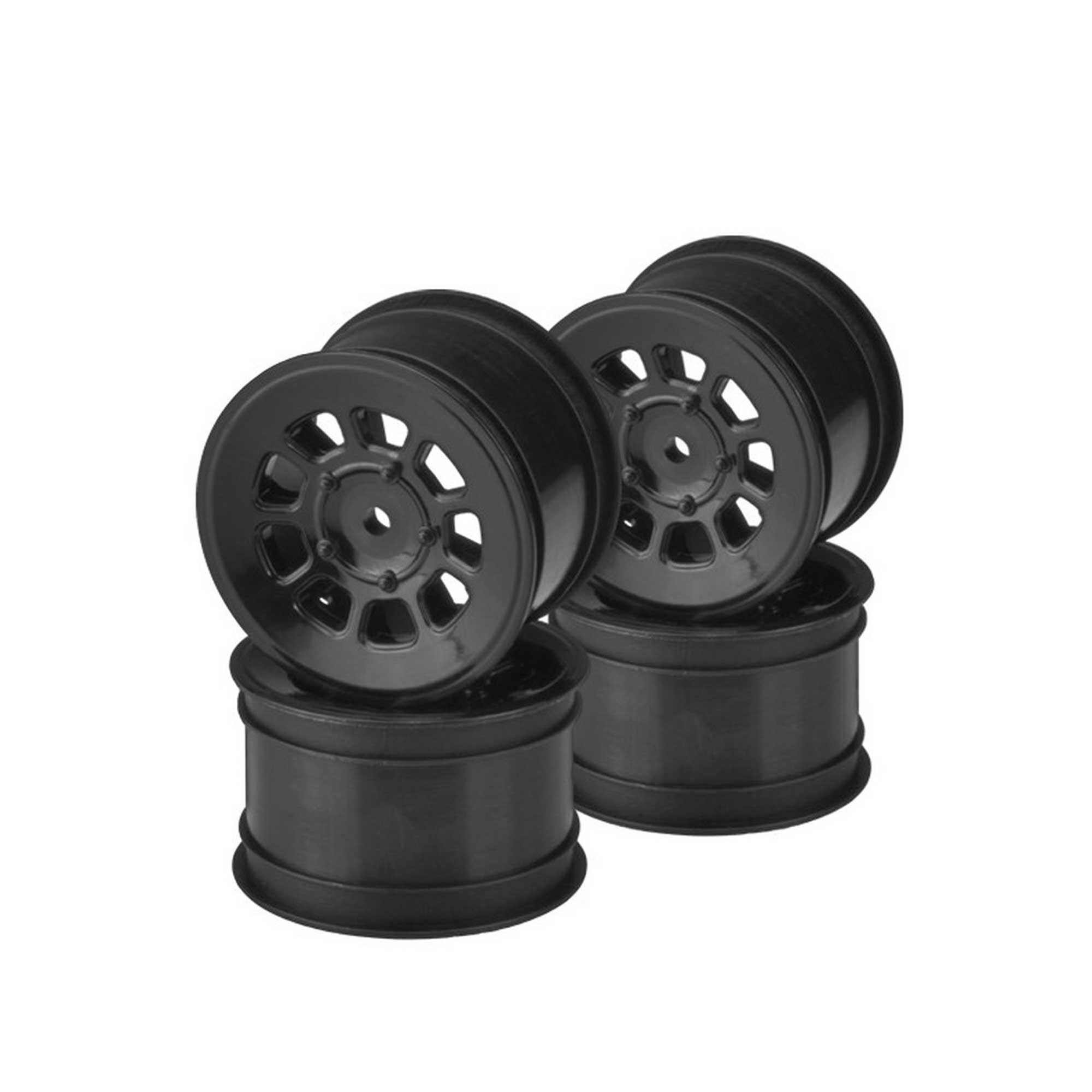 JConcepts 9-Shot 2.2" Rear Wheel, Black (4)