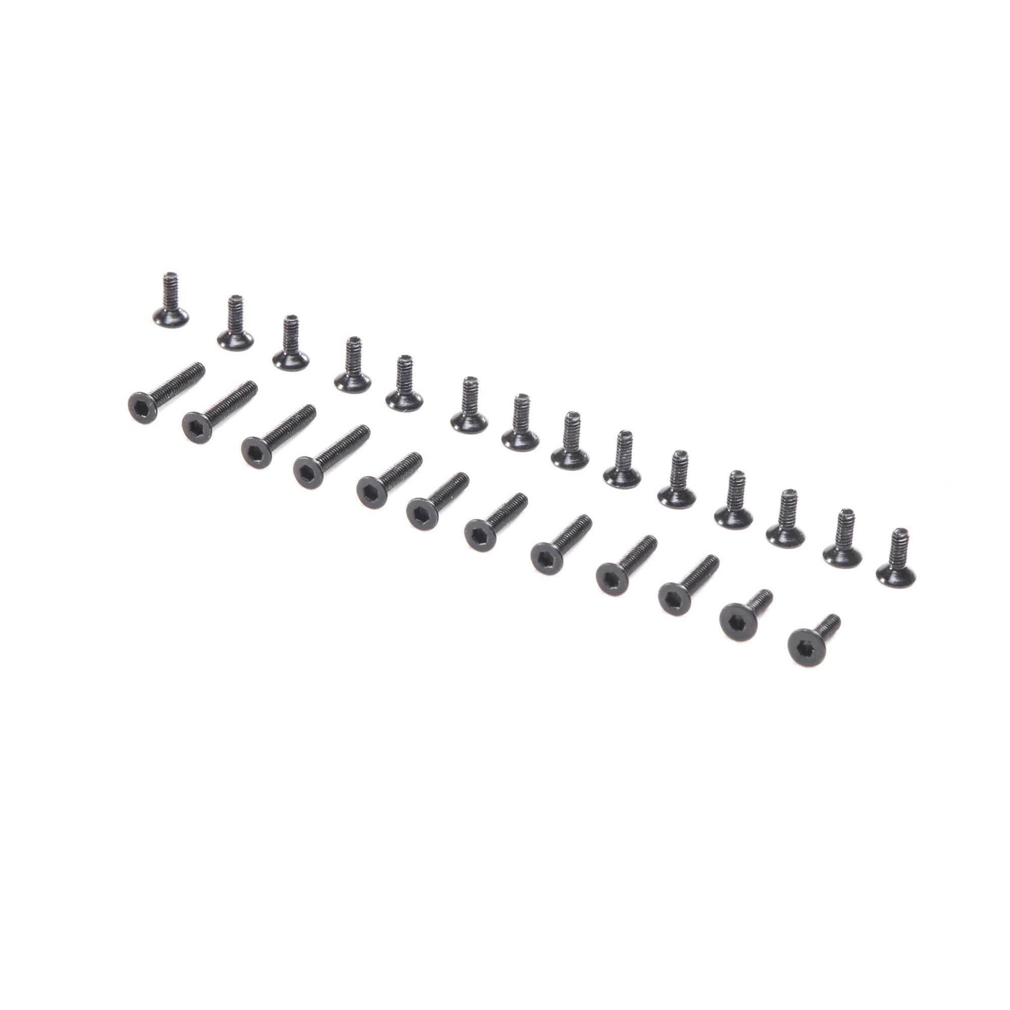 Losi Screw Set Flat Head: Mini-T 2.0