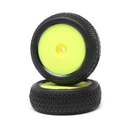 Losi Taper Pin FR Mounted Yellow (2): Mini-B