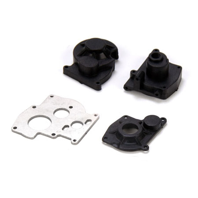 Losi Center Transmission Case and Motor Plate Set: McRC