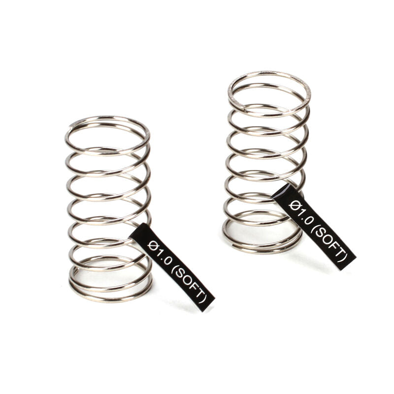 Losi Front Shock Spring Set, Soft (2): Mini 8IGHT