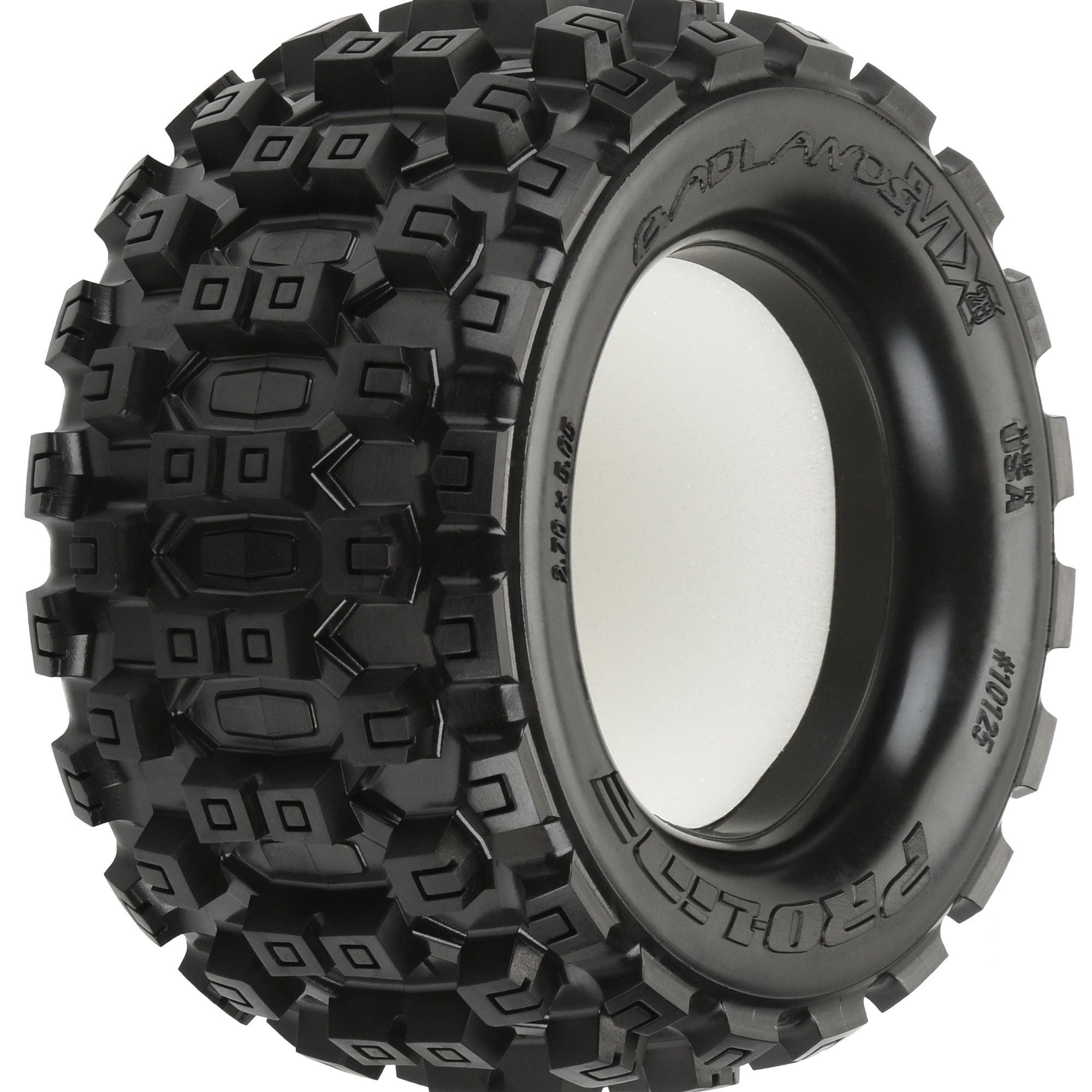 Pro-Line Badlands MX28 2.8 TRA Style Bead, Truck Tire (2)