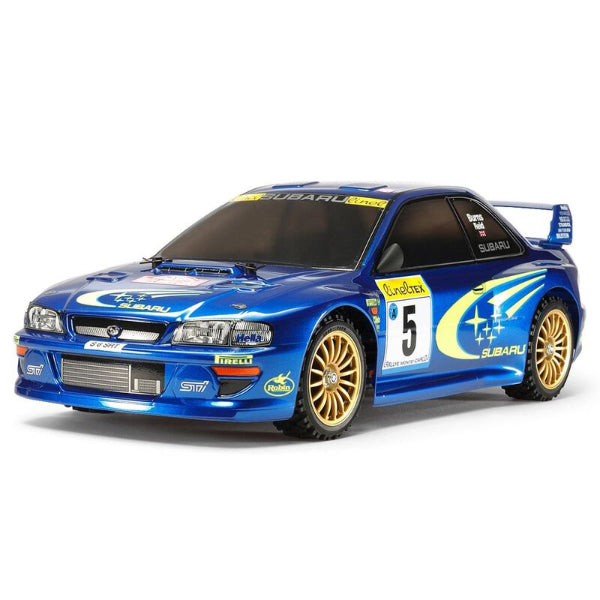 Tamiya 1/10 1999 Subaru Impreza Monte-Carlo 4WD Rally TT-02 Kit with H