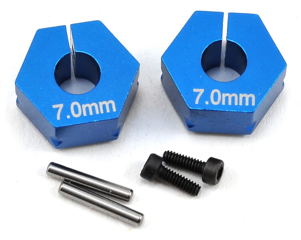 Team Associated 7.0mm Factory Team Aluminum Clamping Wheel Hex (2)