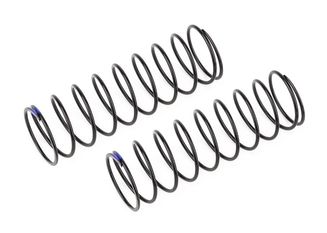 Team Associated 13mm Rear Shock Springs, blue 2.2lb/in