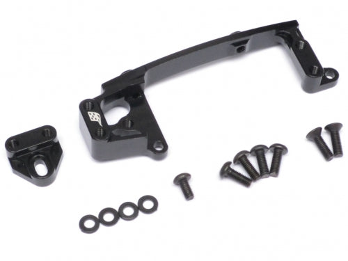 Boom Racing Aluminum Servo Mounts Black