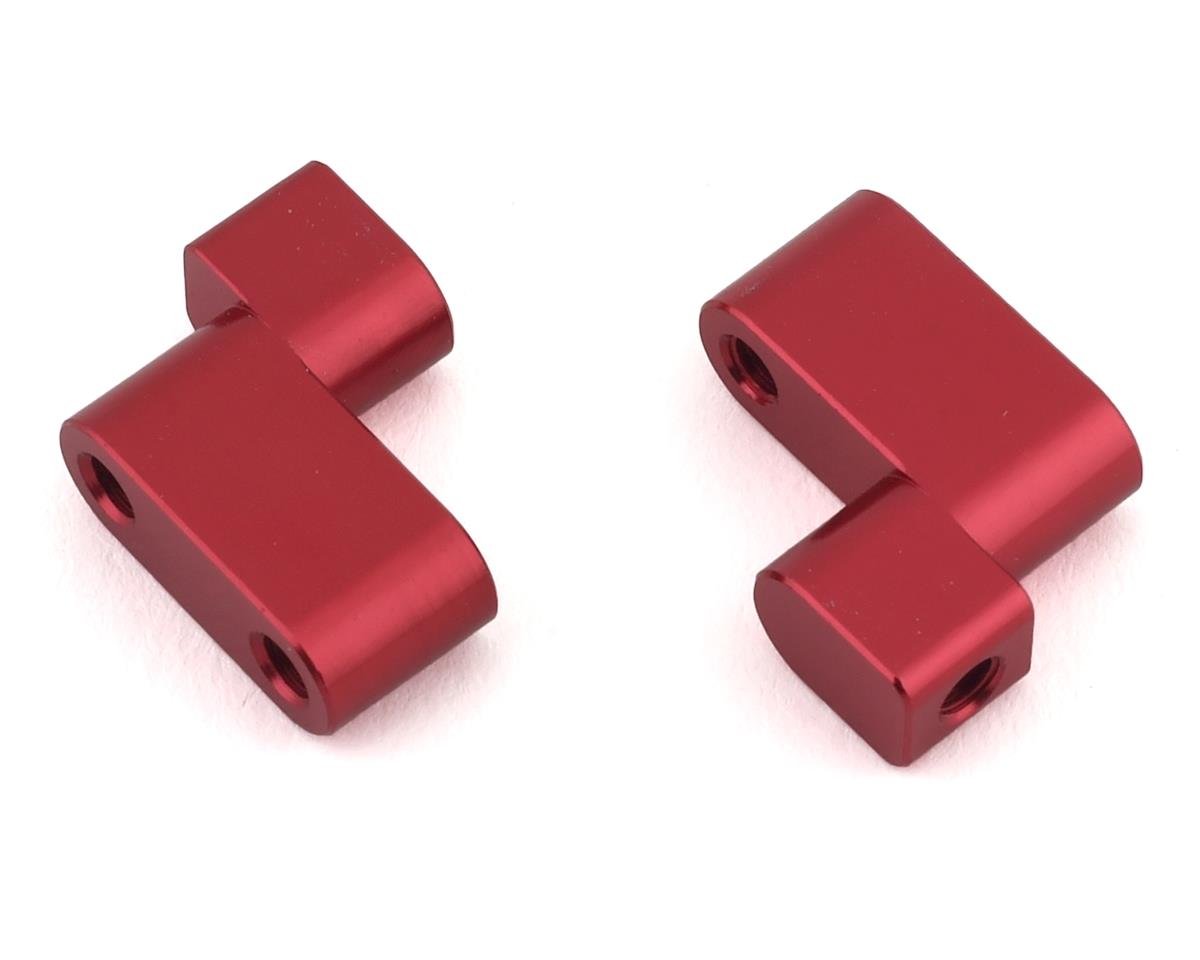 DragRace Concepts Slash Drag Pak Steering Servo Mounts (Red) (2)