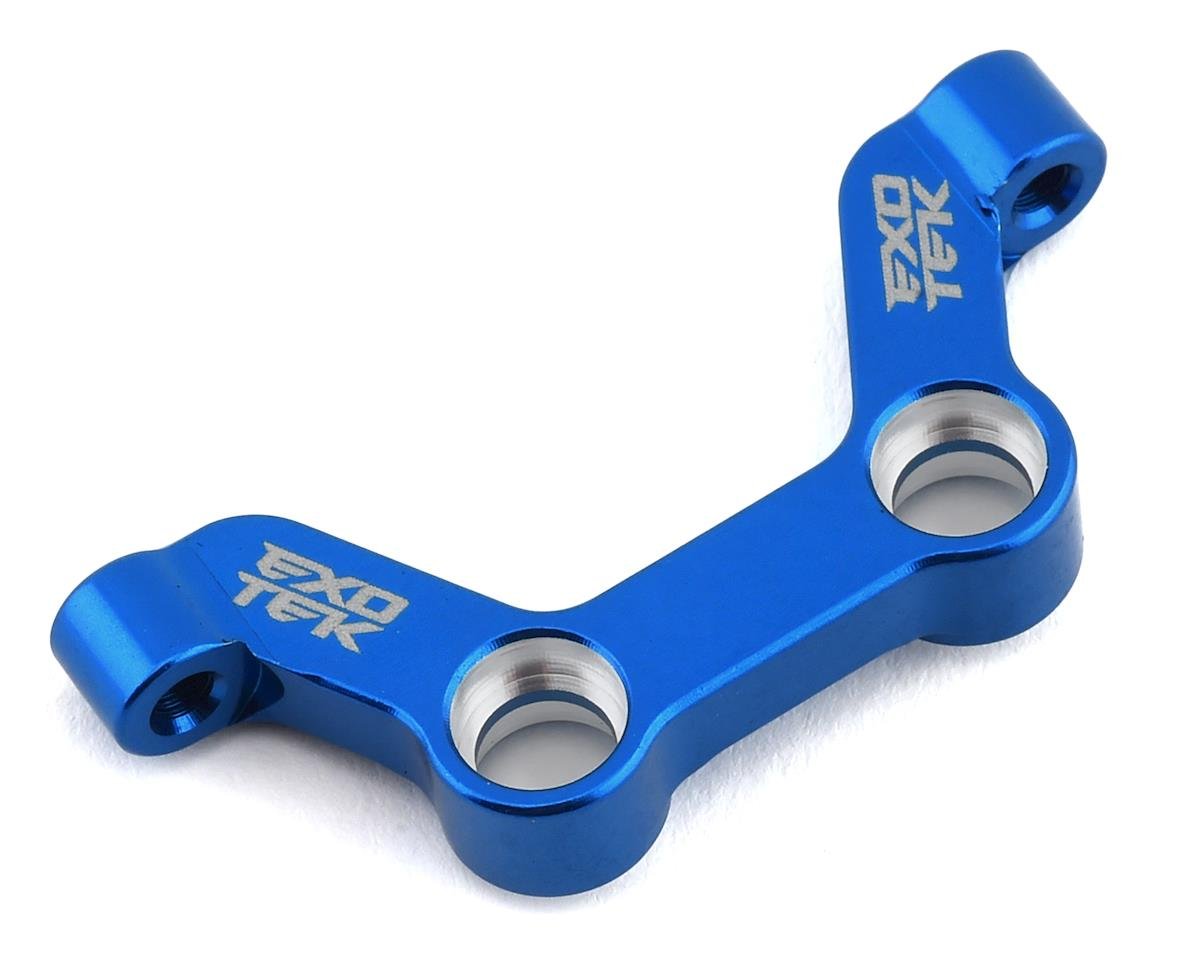 Exotek DR10 Aluminum HD Steering Rack (Blue)