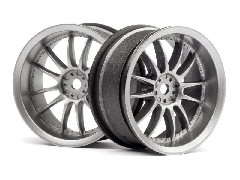 HPI Work XSA 02C Wheel 26mm Light Gunmental (3mm/2pcs)