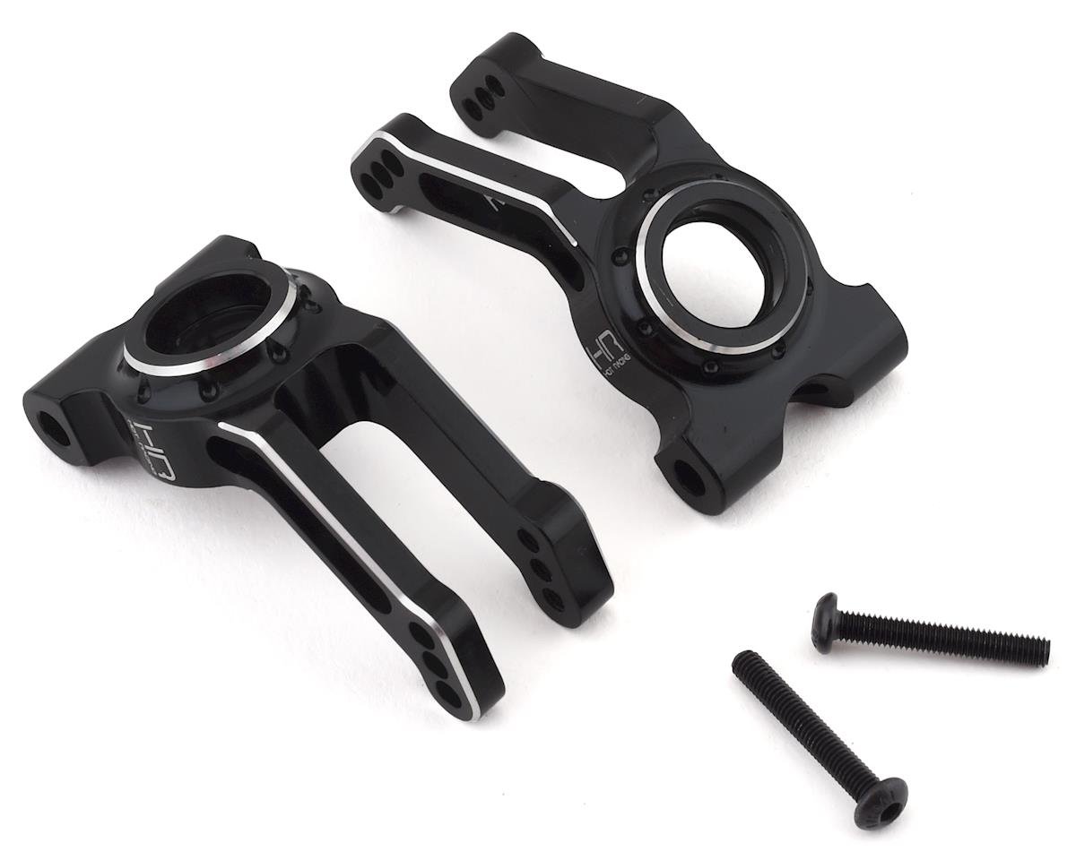 Hot Racing Aluminum Rear Hubs (Black)