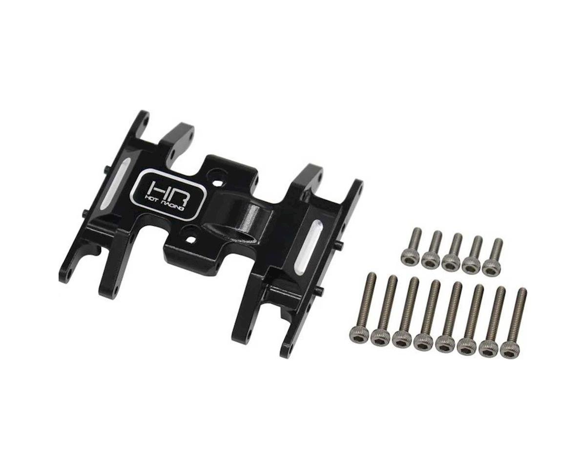 Hot Racing SCXT24AM01 Black Aluminum On Axle Servo Mount SCX 2 main image 1