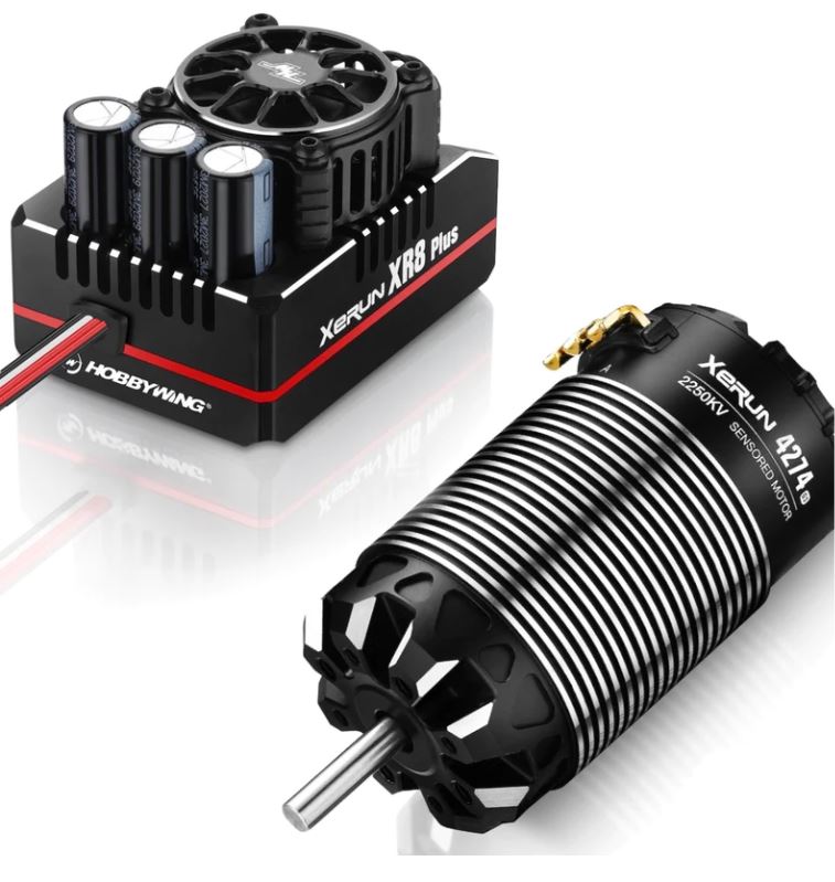 Hobbywing XR8 Plus G2S Combo (2-6s) OFFROAD C (XERUN 4274 SD G3 2250KV)