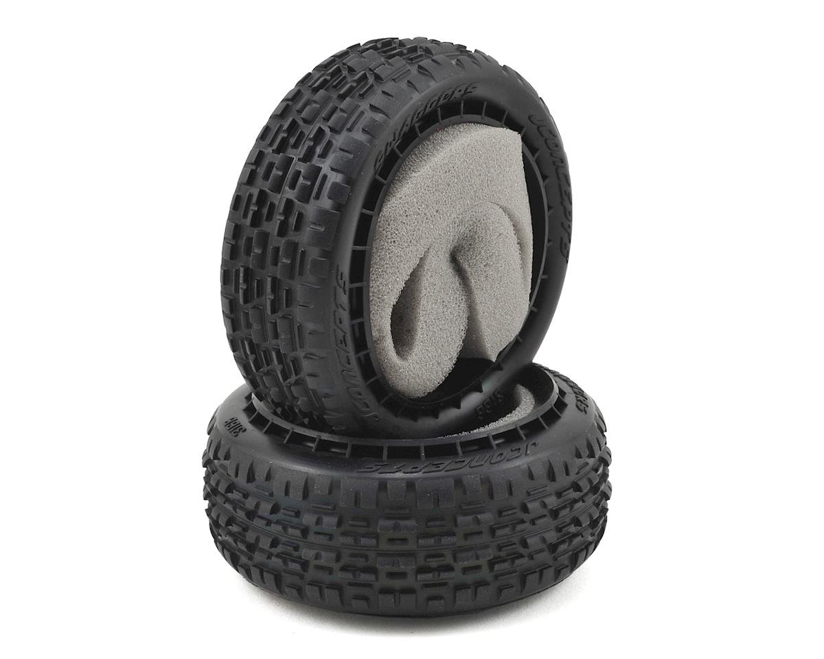 JConcepts Swaggers Carpet 2.2" 1/10 4WD Buggy Front Tires (2) (Pink)