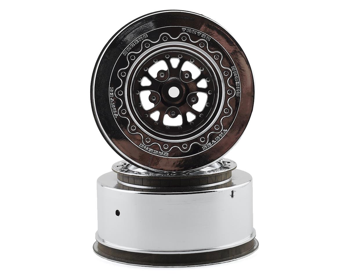 JConcepts Tactic Street Eliminator Rear Drag Racing Wheels (2) (Chrome)