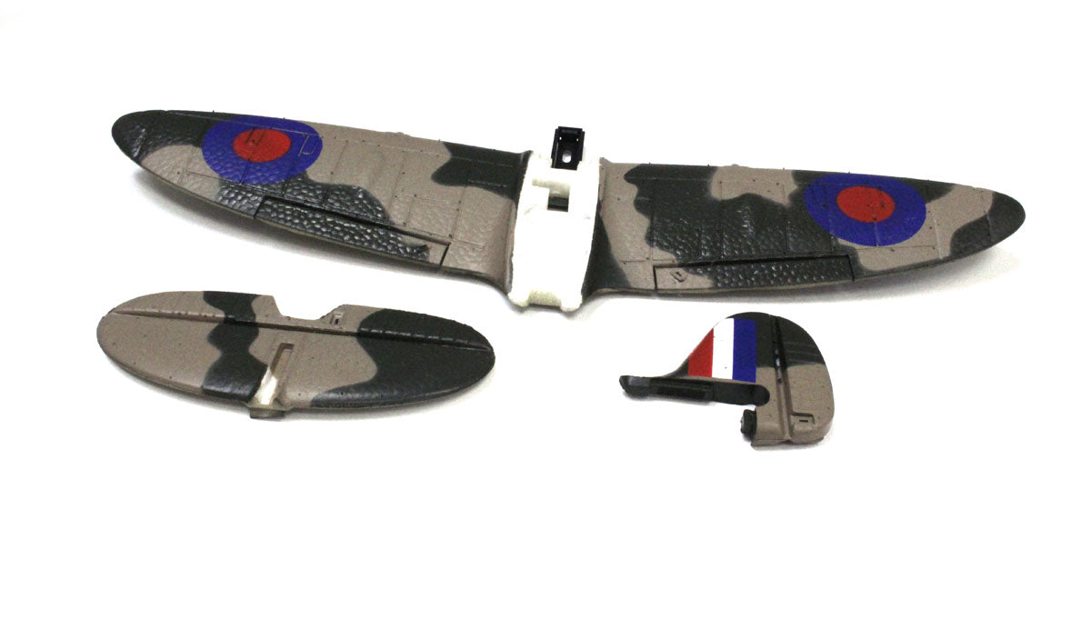 RAGE RC Main Wing and Tail; Spitfire