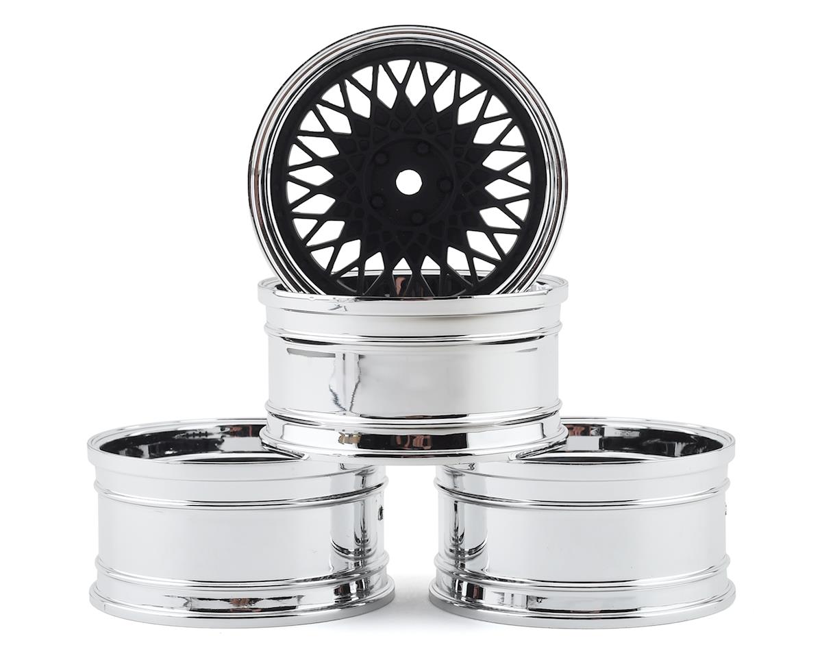 MST 501 Wheel Set (Flat Black) (4) (Offset Changeable)